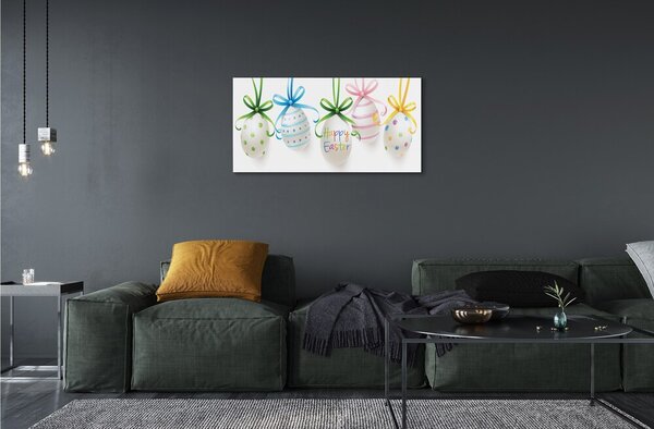 Sklenený obraz vajíčka 100x50 cm 2 Prívesky