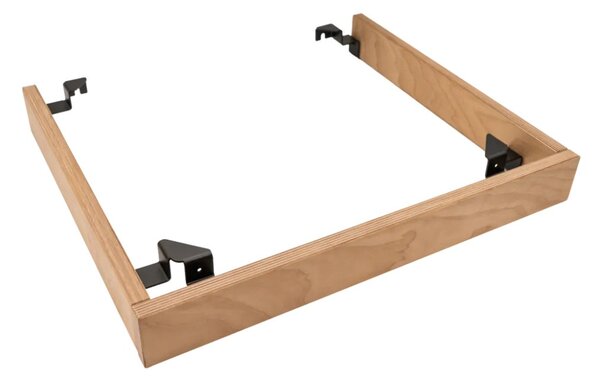 HUUM kovový držiak ochranného rámu na sounovú pec Core Wall a Wall Combi čierny