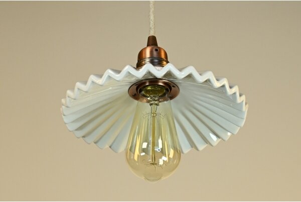 Bohemia-Design - Porcelánový luster na lanku 1xE27/60W/230V