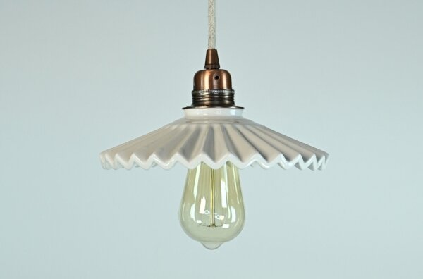 Bohemia-Design - Porcelánový luster na lanku 1xE27/60W/230V