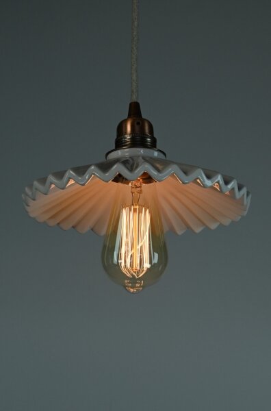 Bohemia-Design - Porcelánový luster na lanku 1xE27/60W/230V