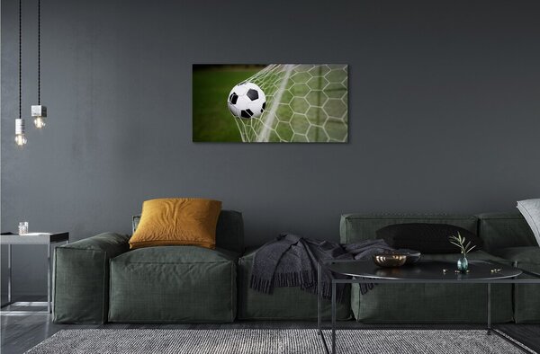 Obraz na skle Futbal 100x50 cm 2 Prívesky