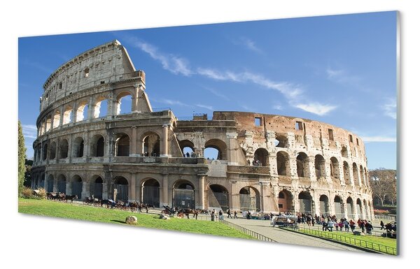 Sklenený obraz Rome Colosseum 100x50 cm 2 Prívesky