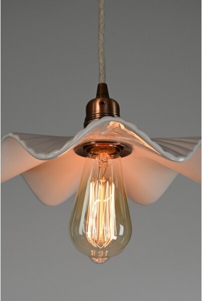 Bohemia-Design - Porcelánový luster na lanku 1xE27/60W/230V