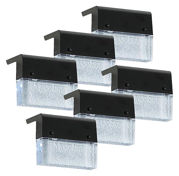 Immax 08501C - SADA 6x LED RGB Solárne nástenné svietidlo LED/1W/1,2V 3500K IP65