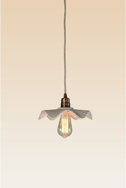 Bohemia-Design - Porcelánový luster na lanku 1xE27/60W/230V