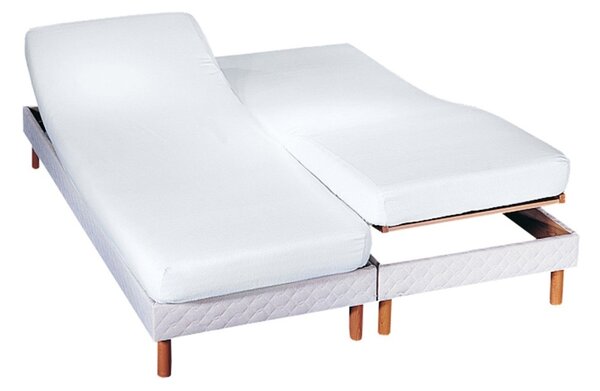 Blancheporte Ochrana matrace na polohovacie lôžko, absorpčná biela 160x200cm