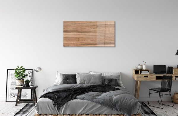 Obraz na skle Drevená doska štruktúra 100x50 cm 2 Prívesky