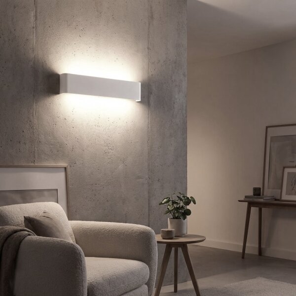 Ideal Lux - LED Nástenné svietidlo DELTA LED/30W/230V 4000K 83 cm CRI 90 biela