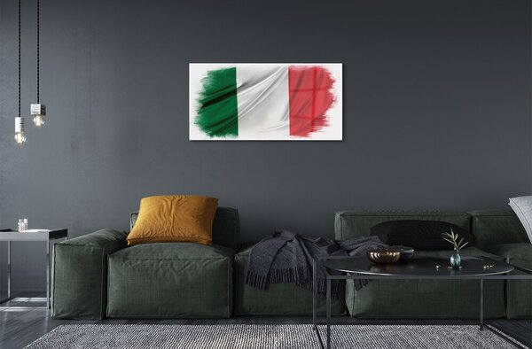 Sklenený obraz flag taliansko 100x50 cm 2 Prívesky
