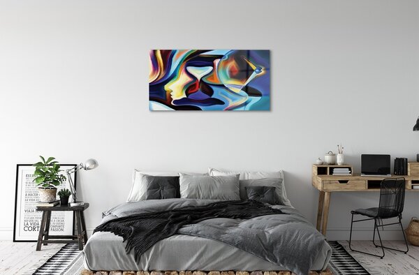 Obraz na skle farby obrazu 100x50 cm 2 Prívesky