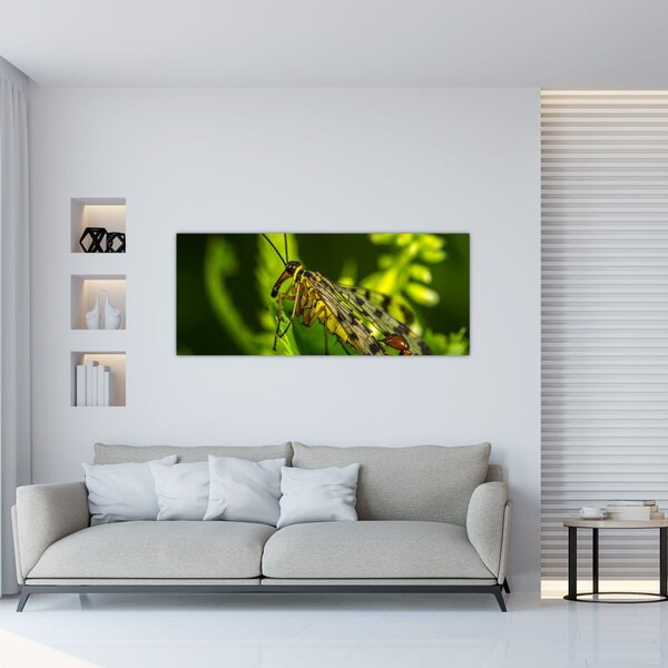 Obraz hmyzu (120x50 cm)