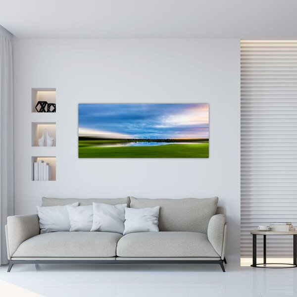 Obraz lúky (120x50 cm)