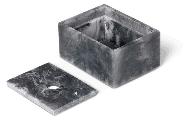 Ferm Living Úložný box Mist 7.5x10, charcoal