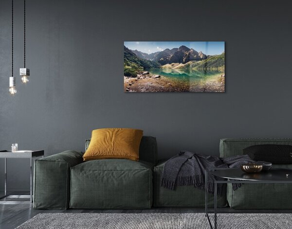Sklenený obraz jazierka salašnícky 100x50 cm 2 Prívesky