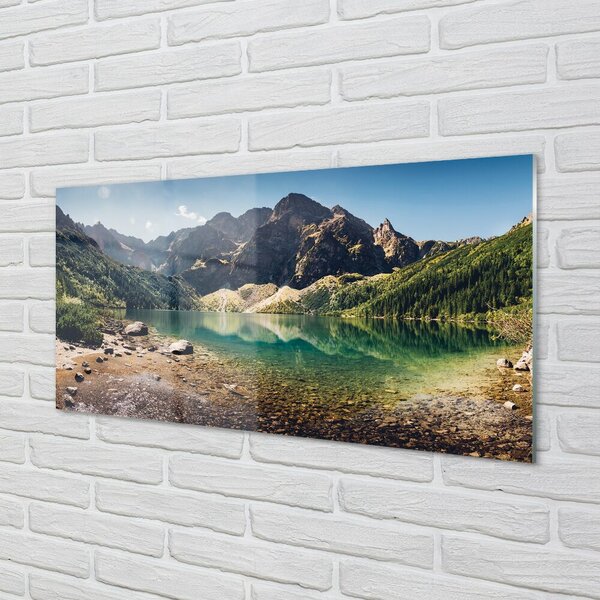 Sklenený obraz jazierka salašnícky 100x50 cm 2 Prívesky