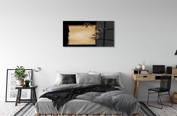 Sklenený obraz Karta hrozná forma 100x50 cm 2 Prívesky