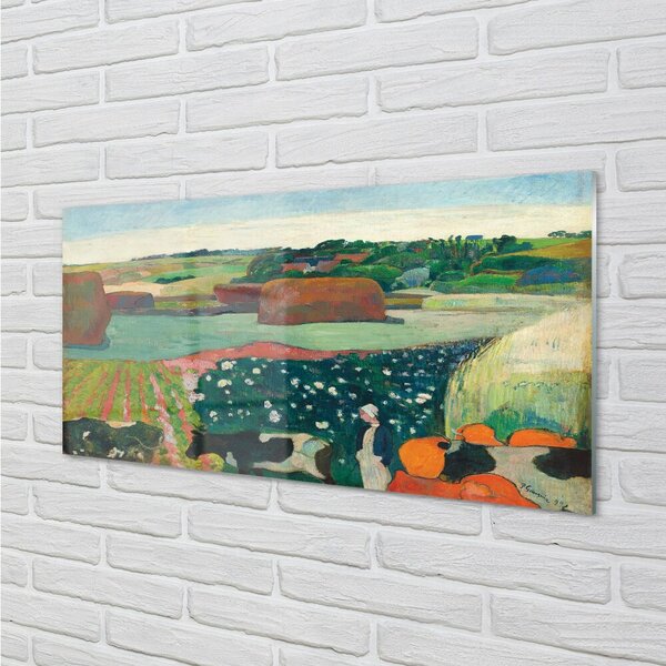 Obraz na skle Art maľované pohľad vidieka 100x50 cm 2 Prívesky