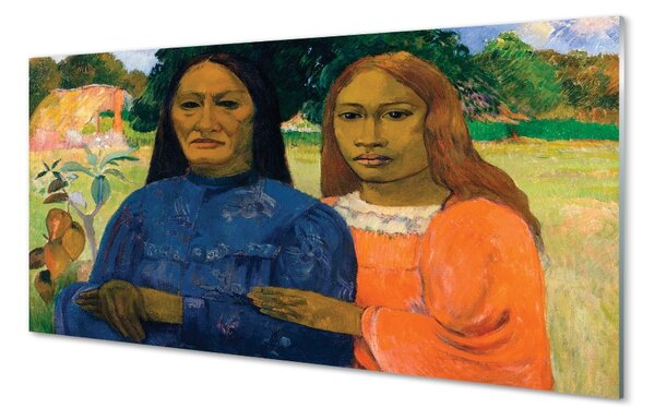 Obraz na skle Umenie portrét ženského 100x50 cm 2 Prívesky