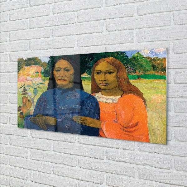 Obraz na skle Umenie portrét ženského 100x50 cm 2 Prívesky