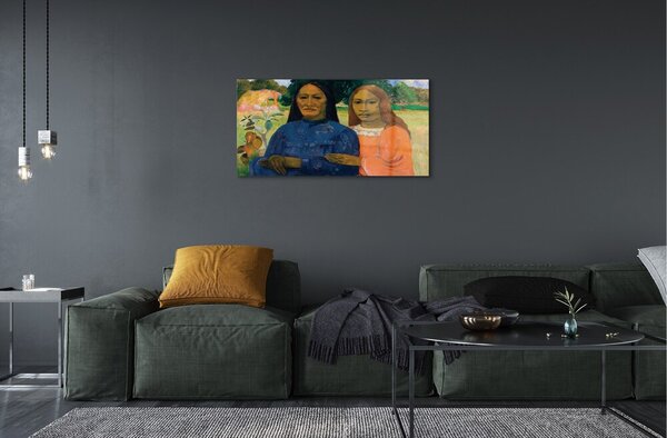 Obraz na skle Umenie portrét ženského 100x50 cm 2 Prívesky