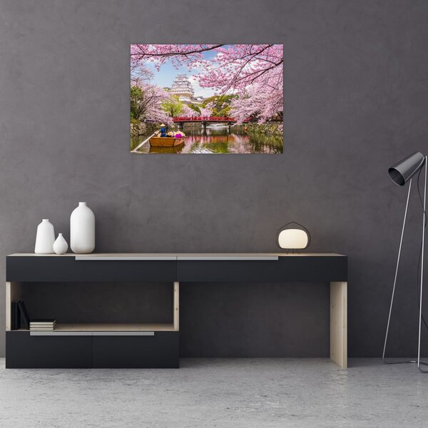 Obraz japonskej čerešne (70x50 cm)