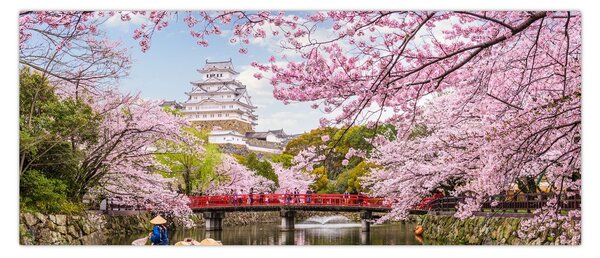 Obraz japonskej čerešne (120x50 cm)