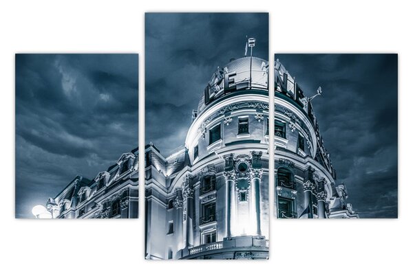 Obraz architektúry v tme (90x60 cm)