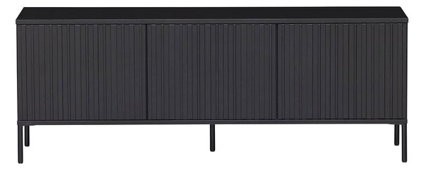 MUZZA TV skrinka gravure 150 x 56 cm čierna