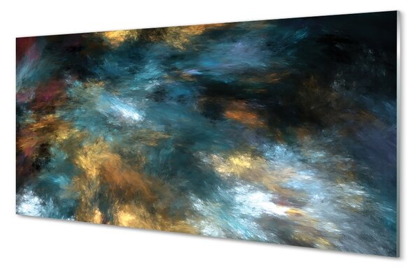 Sklenený obraz farebné kaša 100x50 cm 2 Prívesky