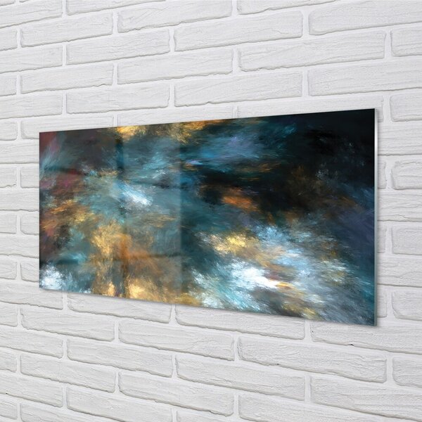 Sklenený obraz farebné kaša 100x50 cm 2 Prívesky