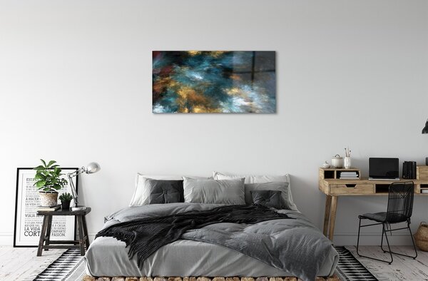 Sklenený obraz farebné kaša 100x50 cm 2 Prívesky