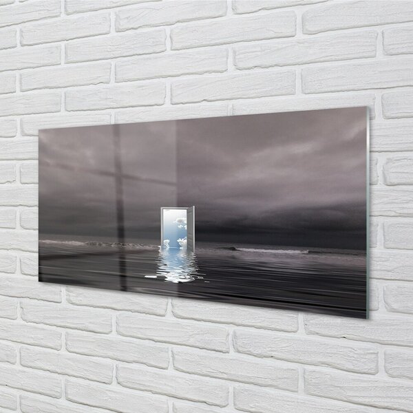 Sklenený obraz Sea dvere neba 100x50 cm 2 Prívesky