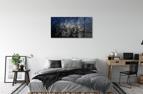Sklenený obraz Hands modré svetlo 100x50 cm 2 Prívesky