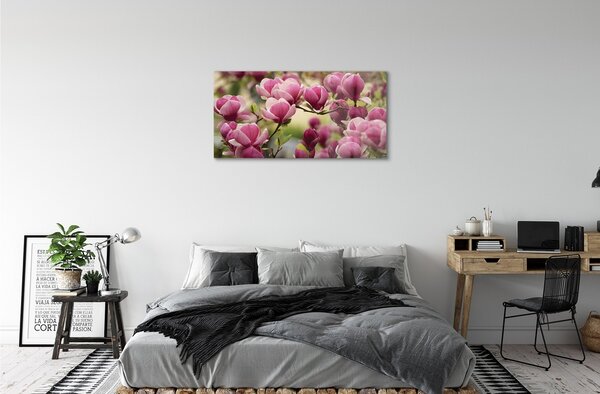 Sklenený obraz kvety 100x50 cm 2 Prívesky