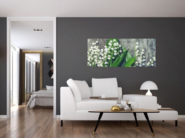 Obraz konvaliniek (120x50 cm)