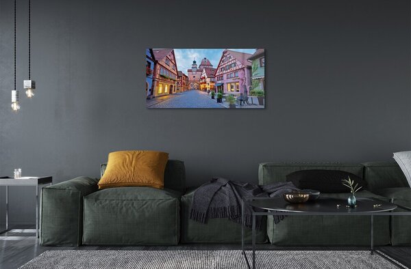 Sklenený obraz Germany Staré Mesto 100x50 cm 2 Prívesky