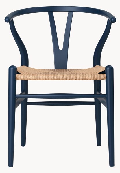 Drevená stolička's tkaným sedadlom CH24 Wishbone Chair