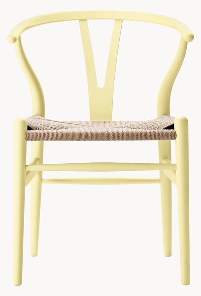 Drevená stolička's tkaným sedadlom CH24 Wishbone Chair