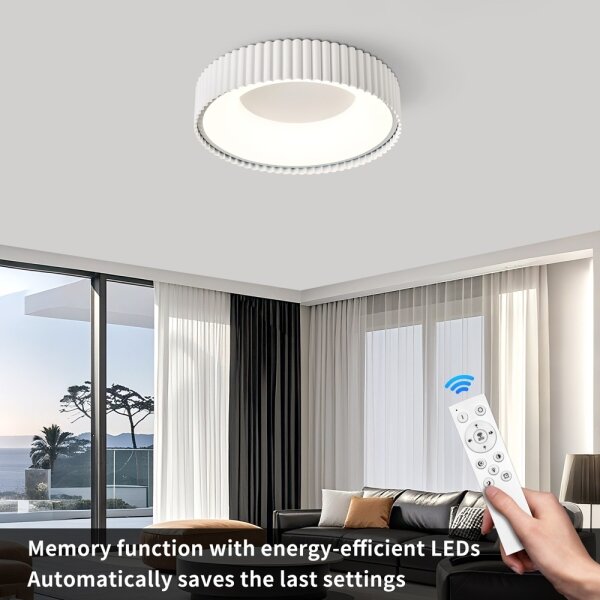 Brilagi - stmievateľné LED stropné svietidlo FALCON MODERN LED/30W/230V 40 cm biela + DO