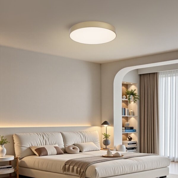 Brilagi - LED stmieiteľné stropné svietidlo POOL LED/60W/230V pr. 50 cm zlaté + DO
