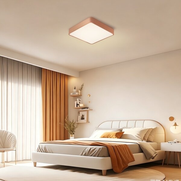 Brilagi - LED stropné svietidlo POOL LED/48W/230V 3000/4000/6000K 50x50 cm bronzové
