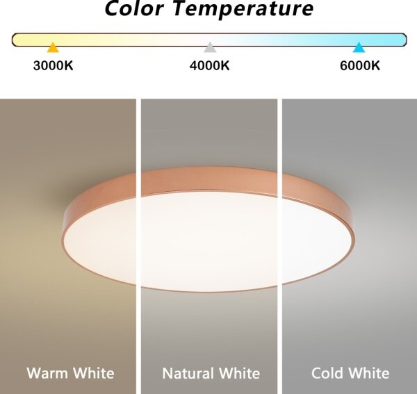 Brilagi - LED stropné svietidlo POOL LED/100W/230V 3000/4000/6000K priemer 80 cm bronzové