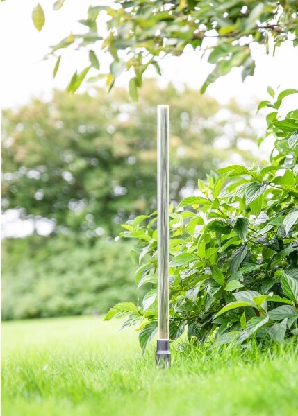 Markslöjd 107719 - LED vonkajšia lampa GARDEN24 LED/3W/24V 66 cm IP44 čierna/priehľadná