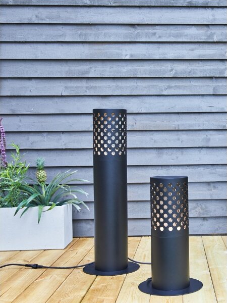 Markslöjd 108174 - LED vonkajšia lampa GARDEN24 LED/6W/24V 96 cm IP44 čierna
