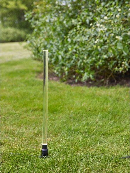 Markslöjd 107719 - LED vonkajšia lampa GARDEN24 LED/3W/24V 66 cm IP44 čierna/priehľadná