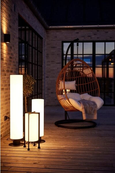 Markslöjd 107986 - LED vonkajšia lampa GARDEN24 LED/20W/24V 110 cm IP44 čierna
