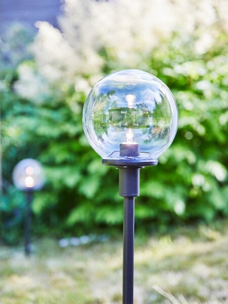 Markslöjd 107283 - LED vonkajšie svietidlo GARDEN24 LED/3W/24V 81 cm IP44 čierne/priehľadné