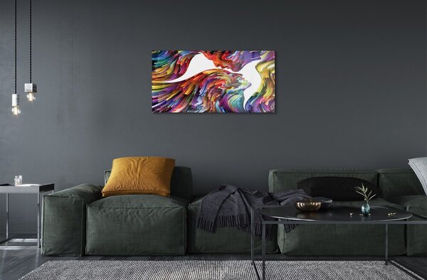 Obraz na skle obrazovej plochy farba 100x50 cm 2 Prívesky
