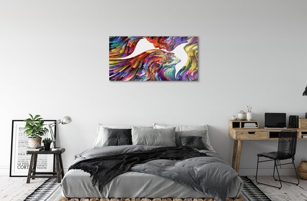 Obraz na skle obrazovej plochy farba 100x50 cm 2 Prívesky